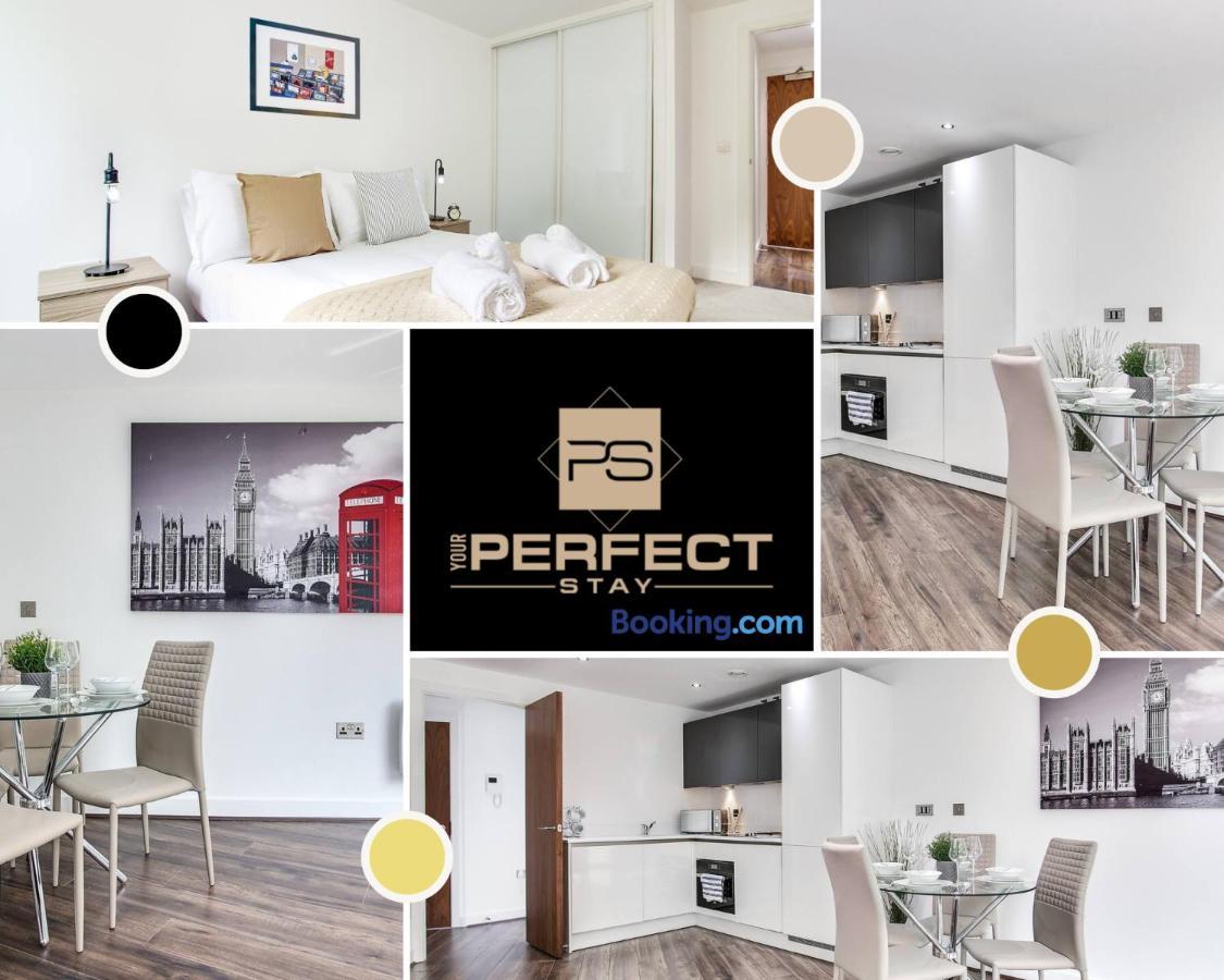 Luxe Modern Apartment By Your Perfect Stay Short Lets Birmingham Exterior foto
