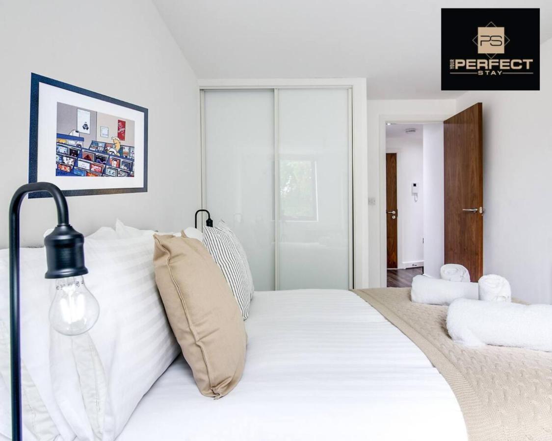 Luxe Modern Apartment By Your Perfect Stay Short Lets Birmingham Exterior foto
