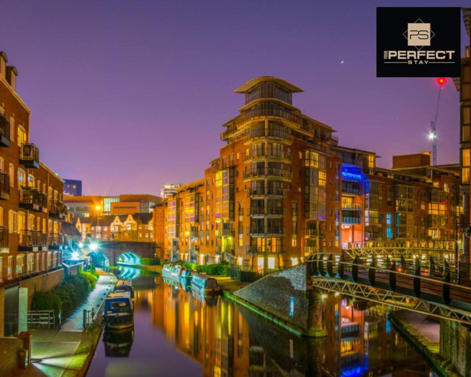 Luxe Modern Apartment By Your Perfect Stay Short Lets Birmingham Exterior foto