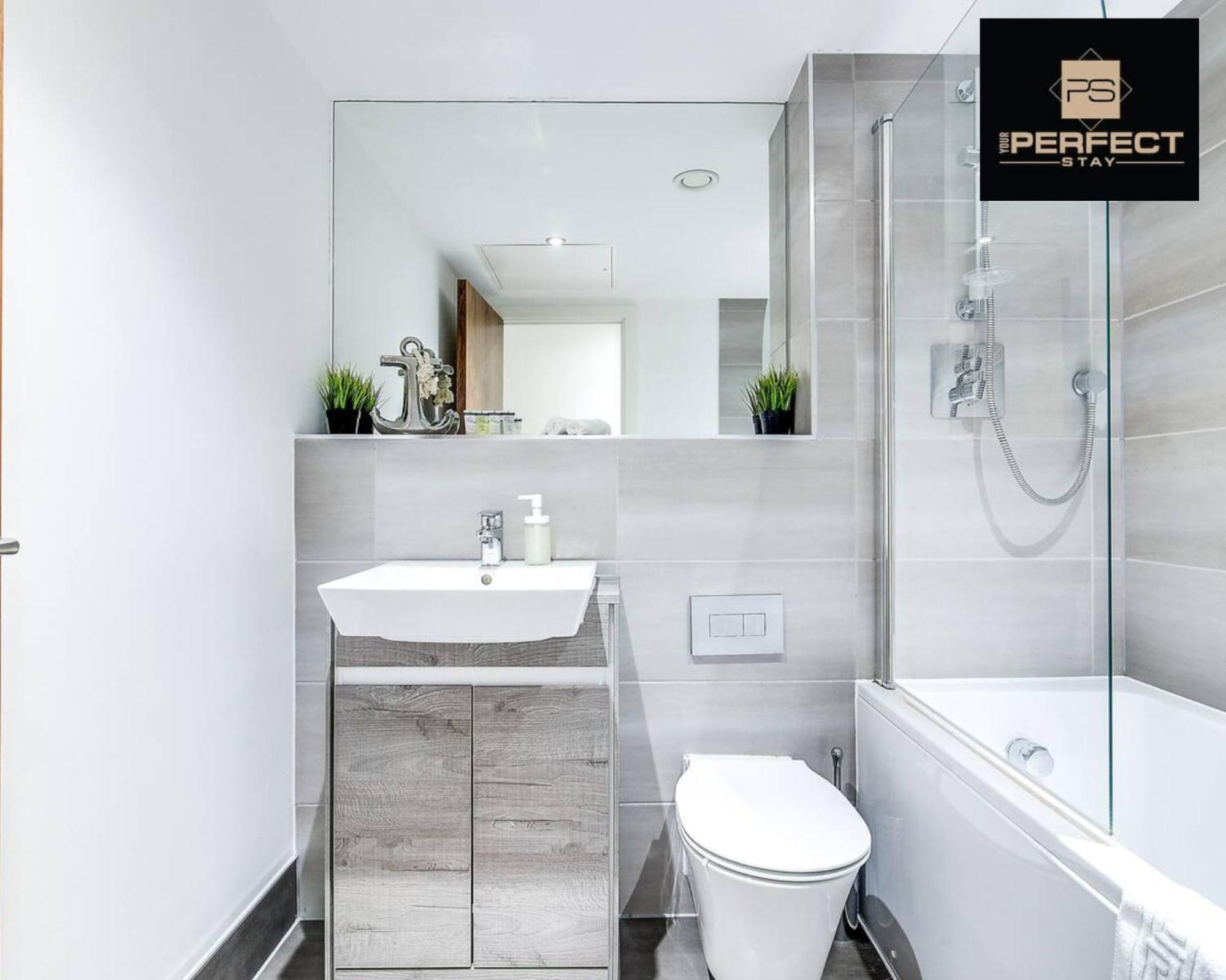 Luxe Modern Apartment By Your Perfect Stay Short Lets Birmingham Exterior foto